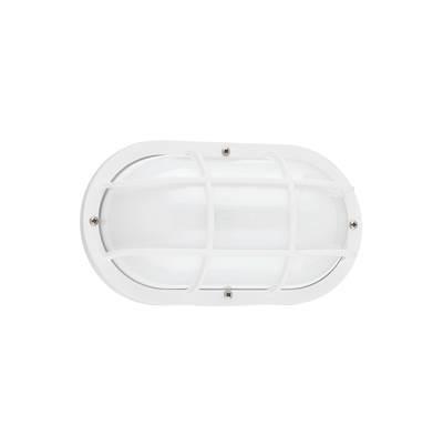 Bayside One Light Oval Grid Wall