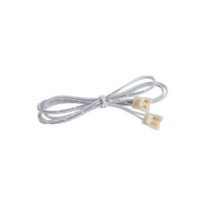 Generation Lighting Jane LED Tape 24 Inch Connector Cord - White by Generation Lighting