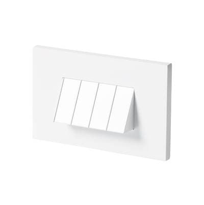 Generation Lighting LED Step Lighting Tarpa Amber LED Step Light-15 - White by Generation Lighting