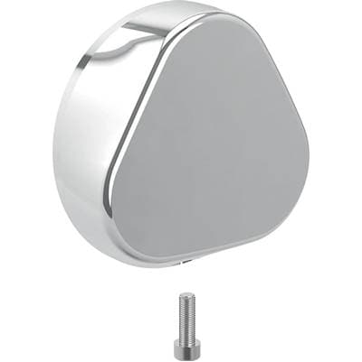 Geberit Actuator Rosette for Bathtub Drain with Turn Handle - Brass by Geberit