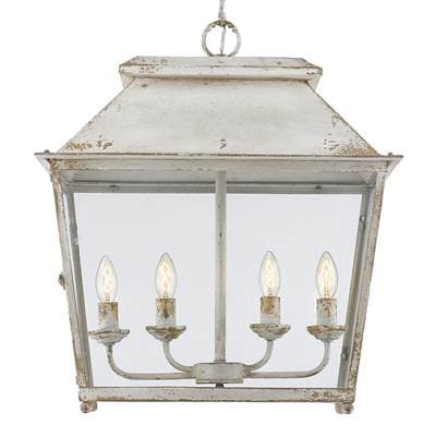 Golden Lighting Abingdon 4-light Pendant - Antique Ivory by Golden Lighting
