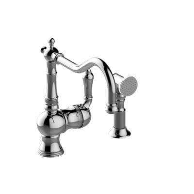 Graff Kitchen Faucet with Side Spray - Polished Nickel by Graff