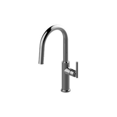 Graff Pull-down Bar/prep Faucet with Cosmopolitan Sprayer - 24k Brushed Gold Plated by Graff