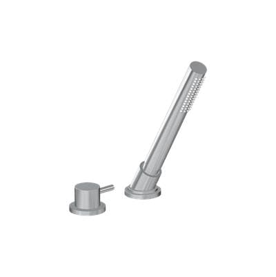 Graff M.E. Deck-mounted Handshower & Diverter Set (trim) - Brushed Onyx Pvd by Graff