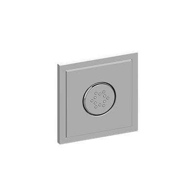 Graff Finezza Uno/finezza DUE Finezza Flush Mount Body Spray W/solid Brass Swivel Head - Brushed... by Graff