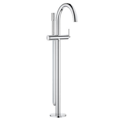 Grohe Single-handle Freestanding Tub Faucet with 1.75 GPM Hand Shower - Chrome by Grohe