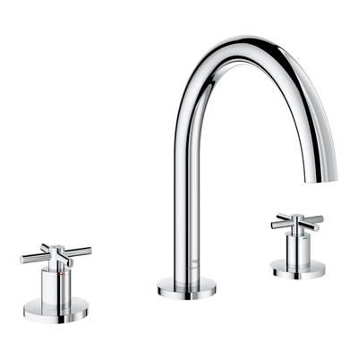 3-Hole 2-Handle Deck Mount Roman Tub Faucet by Grohe