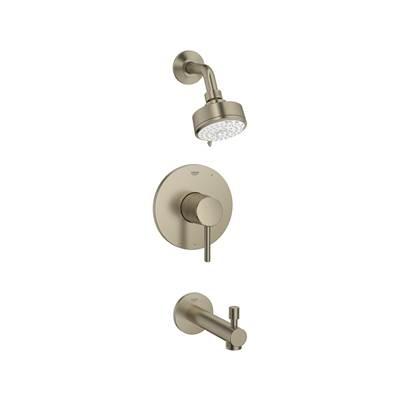 Concetto Pressure Balance Valve Tub/Shower Combo