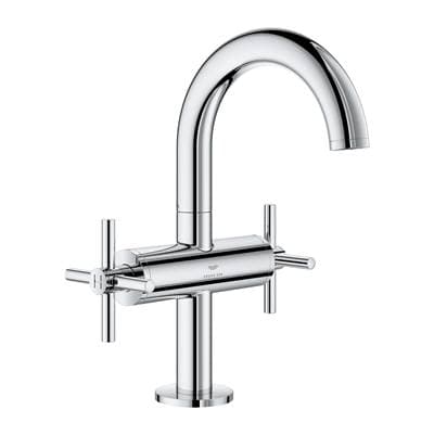 Grohe Single Hole Two-handle M-size Bathroom Faucet 1.2 GPM - Chrome by Grohe
