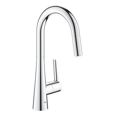 Grohe Single-handle Pull Down Kitchen Faucet Dual Spray 1.75 GPM - Chrome by Grohe