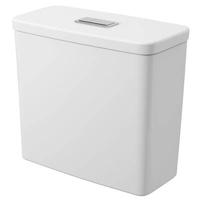 Grohe Eurocube 1.28/1.0gpf Dual Flush Toilet Tank Only - Alpine White by Grohe