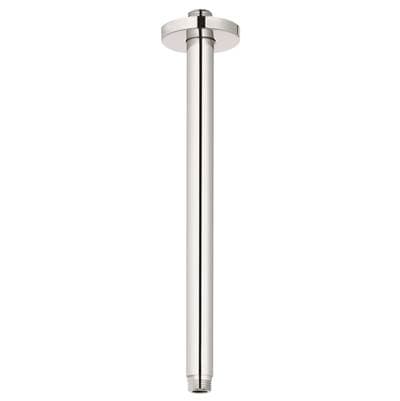 Grohe 12'' Ceiling Shower Arm - Chrome by Grohe