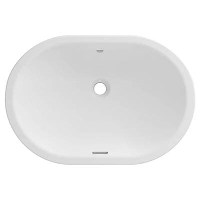 Grohe Under Counter 24 Bathroom Sink - Alpine White by Grohe