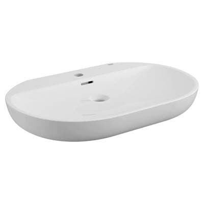 Grohe Wall Mount 27 Bathroom Sink, 1-hole - Alpine White by Grohe