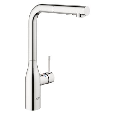 Grohe Single-handle Pull-out Kitchen Faucet Dual Spray 1.75 GPM - Chrome by Grohe