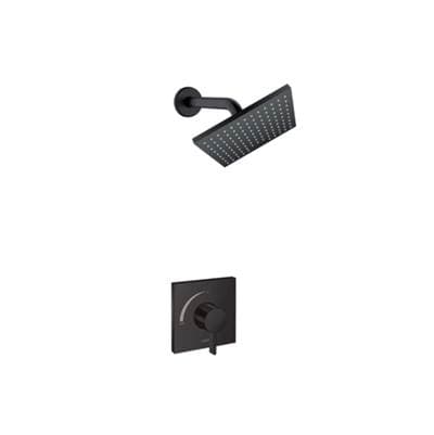 Hansgrohe Vernis Shape Pressure Balance Shower Set, 2.5 GPM - Matte Black by Hansgrohe