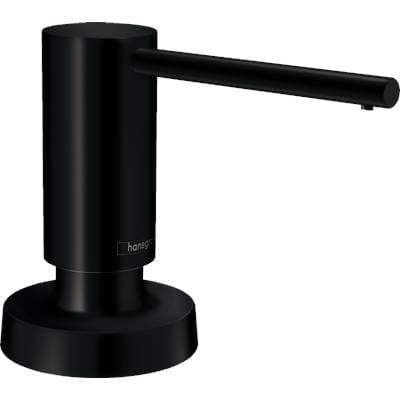 Hansgrohe Modern Soap Dispenser - Matte Black by Hansgrohe