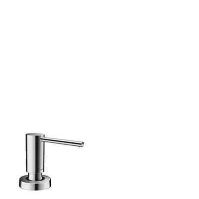 Hansgrohe Modern Soap Dispenser - Brushed Black Chrome by Hansgrohe