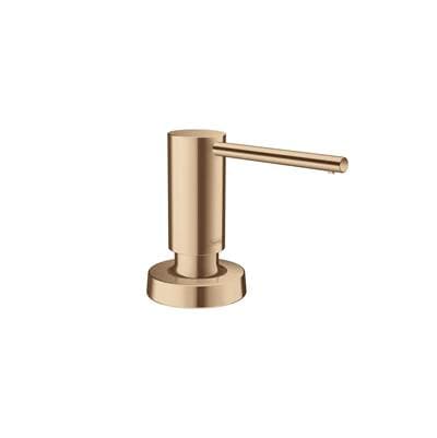 Hansgrohe Modern Soap Dispenser - Brushed Bronze by Hansgrohe