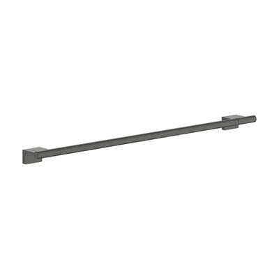 Hansgrohe Addstoris S Towel Bar, 24'' - Brushed Black Chrome by Hansgrohe