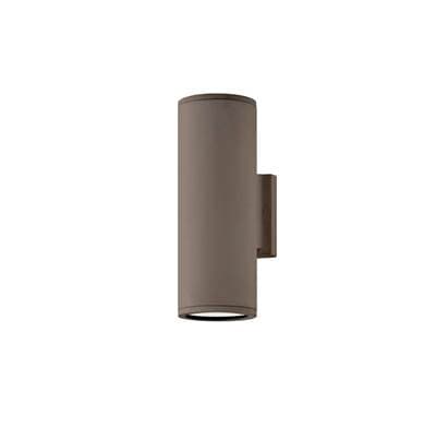 Hinkley Lighting Small Up/down Light Wall Mount Lantern - Architectural Bronze by Hinkley Lighting