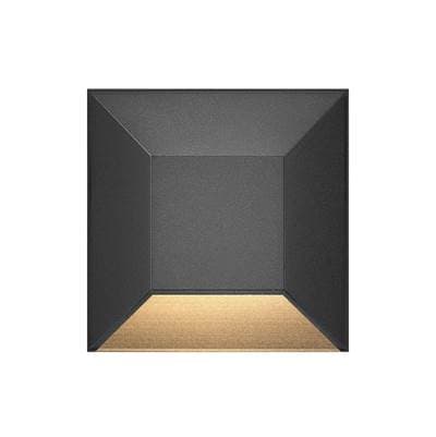 Hinkley Lighting Nuvi Square Deck Sconce - Black by Hinkley Lighting