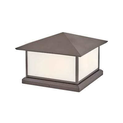 Hinkley Lighting Large Pier Mount Lantern - Textured Oil Rubbed Bronze by Hinkley Lighting