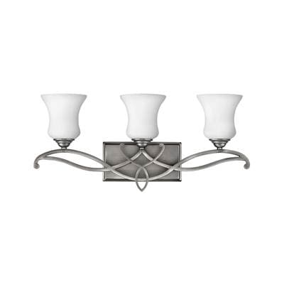 Hinkley Lighting Three Light Vanity - Antique Nickel by Hinkley Lighting