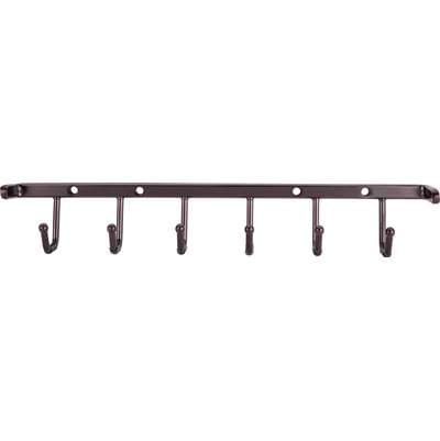 Hardware Resources Brushed Oil Rubbed Bronze Screw-mount Belt Rack by Hardware Resources