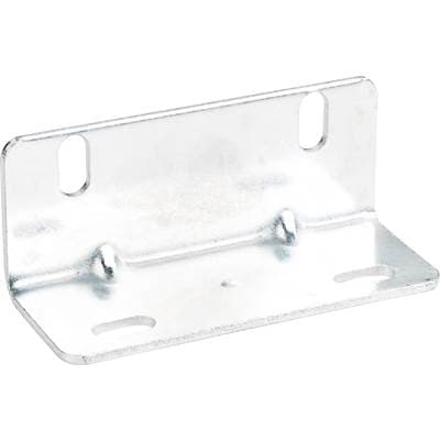 Hardware Resources 1-1/2'' X 1-1/2'' X 1/2'' Zinc Universal Angle Bracket by Hardware Resources