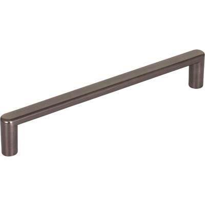 160 mm Center-to-Center Brushed Pewter Gibson Cabinet Pull by Hardware Resources