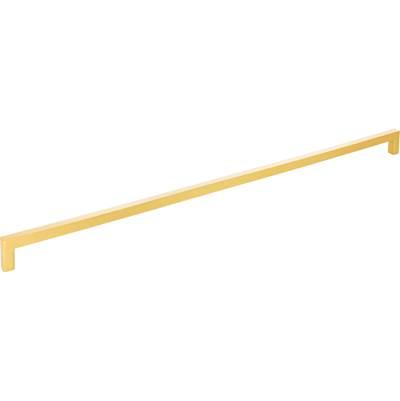 448 mm Center-to-Center Brushed Gold Square Stanton Cabinet Bar Pull