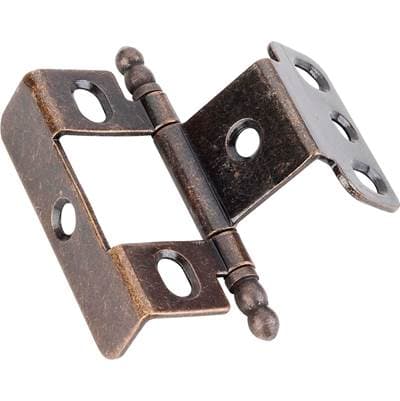 Hardware Resources 270 Degree Full Wrap for 3/4'' Frame X 3/4'' Door, Inset Flush Ball Tip Hinge...