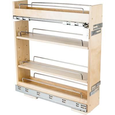 5'' ''No Wiggle'' Base Cabinet Soft-close Pullout, Pre-Assembled by Hardware Resources