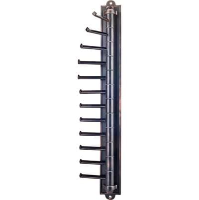 Hardware Resources Brushed Oil Rubbed Bronze 12-Hook Cascading Tie Organizer - Brushed Oil Rubbed... by Hardware Resources