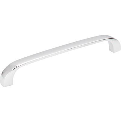 128 mm Center-to-Center Polished Chrome Square Slade Cabinet Pull by Hardware Resources