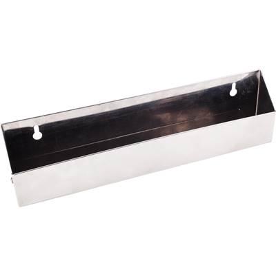 11-11/16 Inch Slim Depth Stainless Steel Tip-Out Tray for Sink Front by Hardware Resources