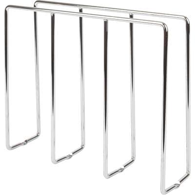 Hardware Resources Polished Chrome U-shaped Tray Divider by Hardware Resources