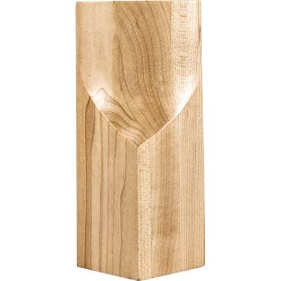 Hardware Resources 2-13/16'' W X 1-7/8'' D X 5-15/16'' H Cherry Corner Cove Transition Block by Hardware Resources