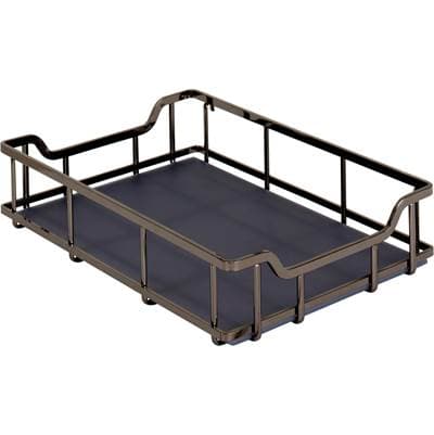 Hardware Resources Extra Black Nickel Baskets for 15'' Storage WITH Style Blind Corner Organizer... by Hardware Resources