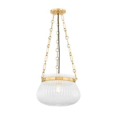 Hudson Valley Lighting Granby Pendant - Aged Brass by Hudson Valley Lighting