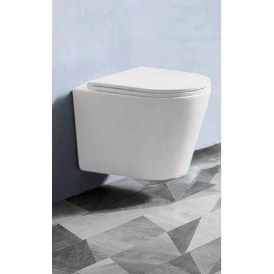 Icera Vista Wallhung Toilet Bowl Euro EL White by Icera