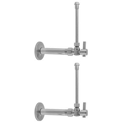 Jaclo Quarter Turn Angle Pattern 3/8'' IPS X 3/8'' O.D. Faucet Supply Kit with Contempo Lever... by Jaclo