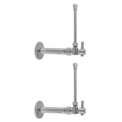 Jaclo Quarter Turn Angle Pattern 1/2'' IPS x 3/8'' O.D. Faucet Supply Kit with Contempo Lever Han... by Jaclo