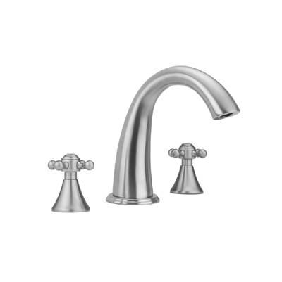 Cranford Roman Tub Set with Ball Cross Handles by Jaclo