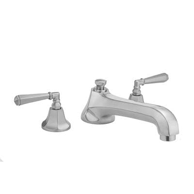 Jaclo Astor Roman Tub Set with Low Spout and Hex Lever Handles - Antique Brass by Jaclo
