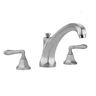 Astor Roman Tub Set with High Spout and Smooth Lever Handles by Jaclo