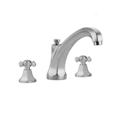 Astor Roman Tub Set with High Spout and Ball Cross Handles by Jaclo