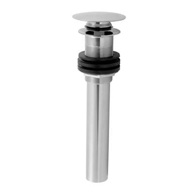 Jaclo Finger Touch Round Lavatory Drain - Antique Brass by Jaclo