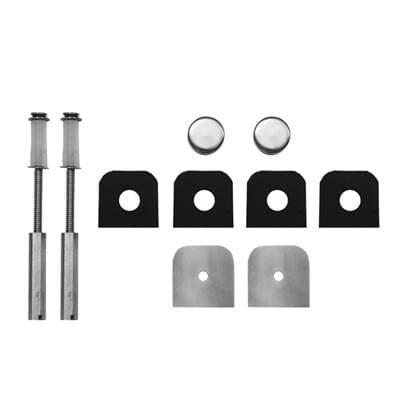 Jaclo Glass Mounting Kit for H80 Front Mount Shower Door Pulls - Caramel Bronze by Jaclo